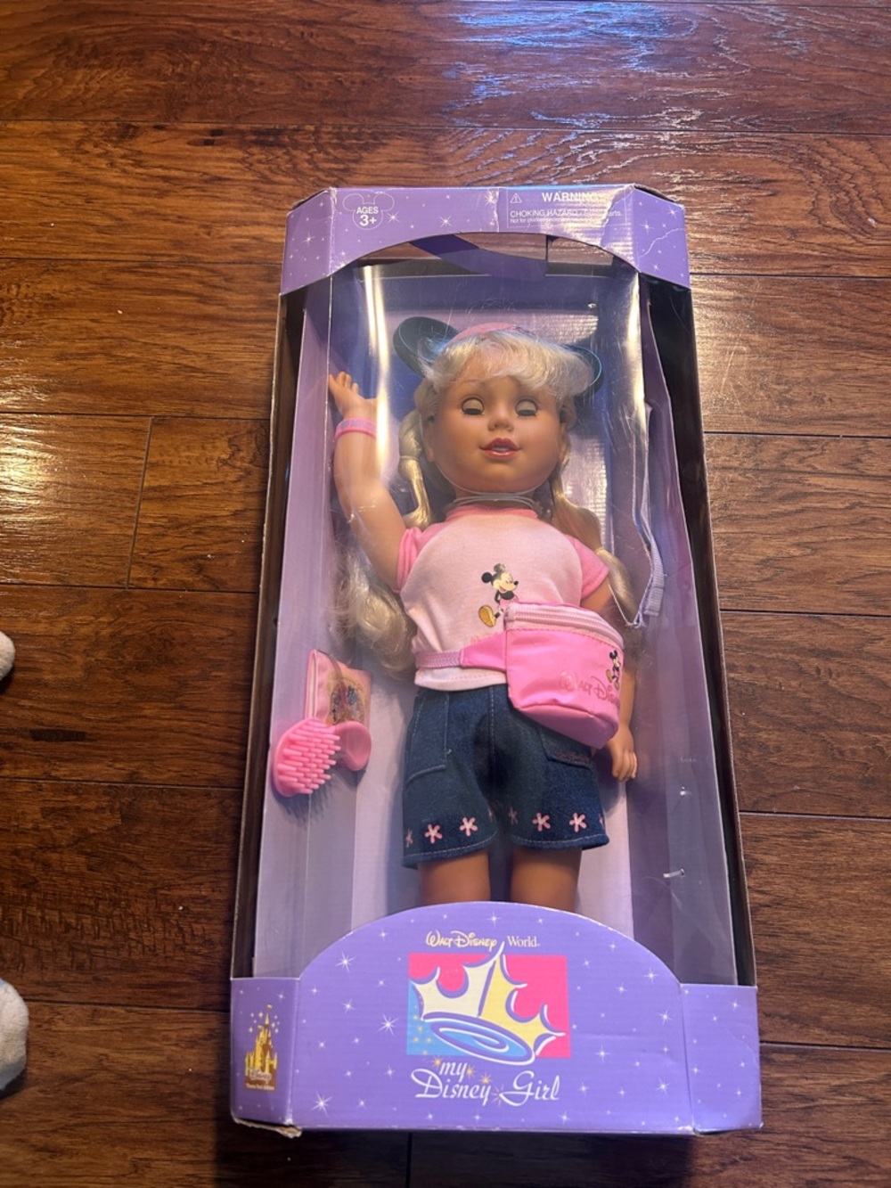 MY DISNEY GIRL DOLL "BLONDE", WALT DISNEY WORLD ORIGINAL AUTHENTIC, BRAND NEW! - Picture 4 of 15